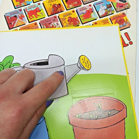 Clifford The Big Red Dog Books Lot 5 Norman Bridwell Scholastic Christmas Easter - Picture 9 of 10